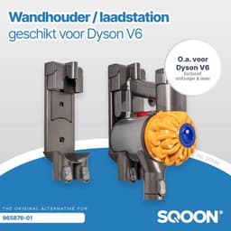 SQOON® Wandhouder Geschikt voor Dyson DC34, DC35, DC58, DC61, DC62 en V6 Series – Vervangt 965876-01 — thumbnail 3