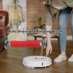 PromoHome Vervangende Rubberen Hoofdborstels voor Robotstofzuigers - 2 Stuks - Universele Compatibiliteit met Diverse Modellen - Geschikt voor Harde Vloeren, Tegels en Tapijten - Wasbaar en Duurzaam — thumbnail 2