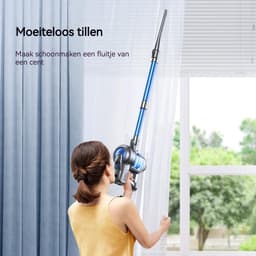 mavoa® Steelstofzuiger draadloos - Steelstofzuifer zonder zak met accu - Steelstofzuigers met kruimeldief — thumbnail 3