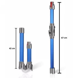 ZENC® Flexibele Stang Geschikt Voor Dyson V11, V10, V8, V7 Series - Zuigbuis - Stofzuigerstang - Stofzuigerbuis - Stofzuiger - Stofzuigeronderdelen - Stofzuigeraccessoires - Blauw — thumbnail 2