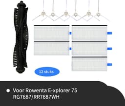 Replacements® Onderdelen geschikt voor Rowenta X-Plorer 75-serie - NIET voor de 75S - 12-delig — thumbnail 1