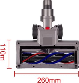 Stofzuiger Onderdeel - Geschikt Voor Dyson V7 V8 - Turbo Borstel - Vloerborstel Met 4 LED Lampen — thumbnail 3