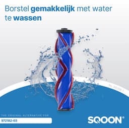 SQOON Stofzuiger Mondstuk Geschikt voor Dyson Stofzuiger V7 / V8 / V10 / V11 en v15 Series -Met V Borstel - Zuigmond voor Dyson Steelstofzuiger - LED Licht — thumbnail 5