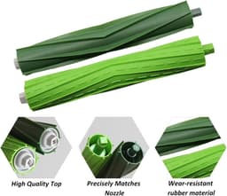 Rolborstels - geschikt voor iRobot Roomba i7 i7+ E5 E6 E7 stofzuiger - Accessoires i-serie navulset - 2 sets — thumbnail 3