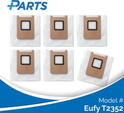 Eufy T2352 Stofzakken (6 Stuks, Plus.Parts® alternatief voor T29YQA20) — thumbnail 1
