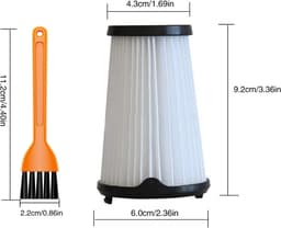 6 CX7 filters voor AEG draadloze stofzuigers, vervangingsfilterset — thumbnail 2