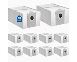 Deze set van 10 stofzakken is een vervangingsonderdeel Geschikt voor ECOVACS DEEBOT stofzuigers.