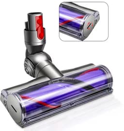 Stofzuigermond - Geschikt voor Dyson V8/V10/V11/V15/G5 - Groen Led - Wasbare borstel - Wasbare borstel - Stofzuigeraccessoires - Blauw — thumbnail 1