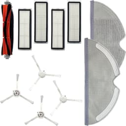 PARTS4® Robotstofzuiger vervangingsset geschikt voor Roborock C1 / XIAOWA LITE series | 11-delige set met middenborstel, zijborstel (4 x), HEPA filter (4 x), mop doek (2 x) — thumbnail 1
