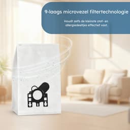 Stofzuigerzakken - Geschikt voor Miele GN, classic C1 Complete C2/C3 - 20 Stuks - van Saaf — thumbnail 5
