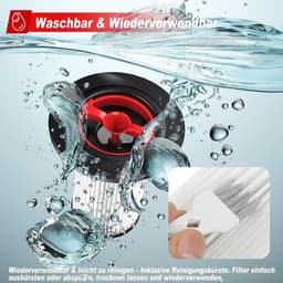 Twee stofzuigerfilterpatronen, vervangingsfilters Geschikt voor Bosch Gen2/8-serie/S8-stofzuigers, vervangingsfilterpatronen en filterchips. — thumbnail 3