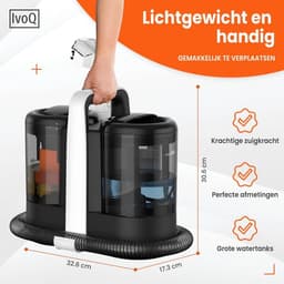 Draagbare Vlekkenreiniger - Tapijtreiniger - Bank Reiniger — thumbnail 2
