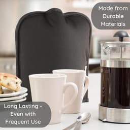 Cafetiere Warmer voor Koffiepot in Zwart - Gezellige Cover Jas 8 Kopjes - Perfecte Warmteretentie - Franse Pers Isolator - Meerdere Maten — thumbnail 1