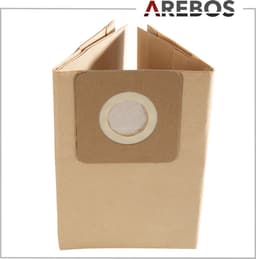 AREBOS 5x Stofzuigerzak geschikt voor industriële stofzuiger 1600W — thumbnail 3