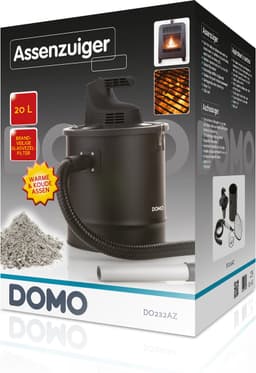 Domo DO232AZ Aszuiger - Alleszuiger - Brandveilig - Zwart — thumbnail 5