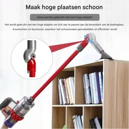 Dyson Stofzuigeraccessoires - Draaiconnector - Bedkastadapter - Quick Release Lage Meubilairadapter - 970790-01 - Voor Dyson V7 V8 V10 V11 V15 — thumbnail 5