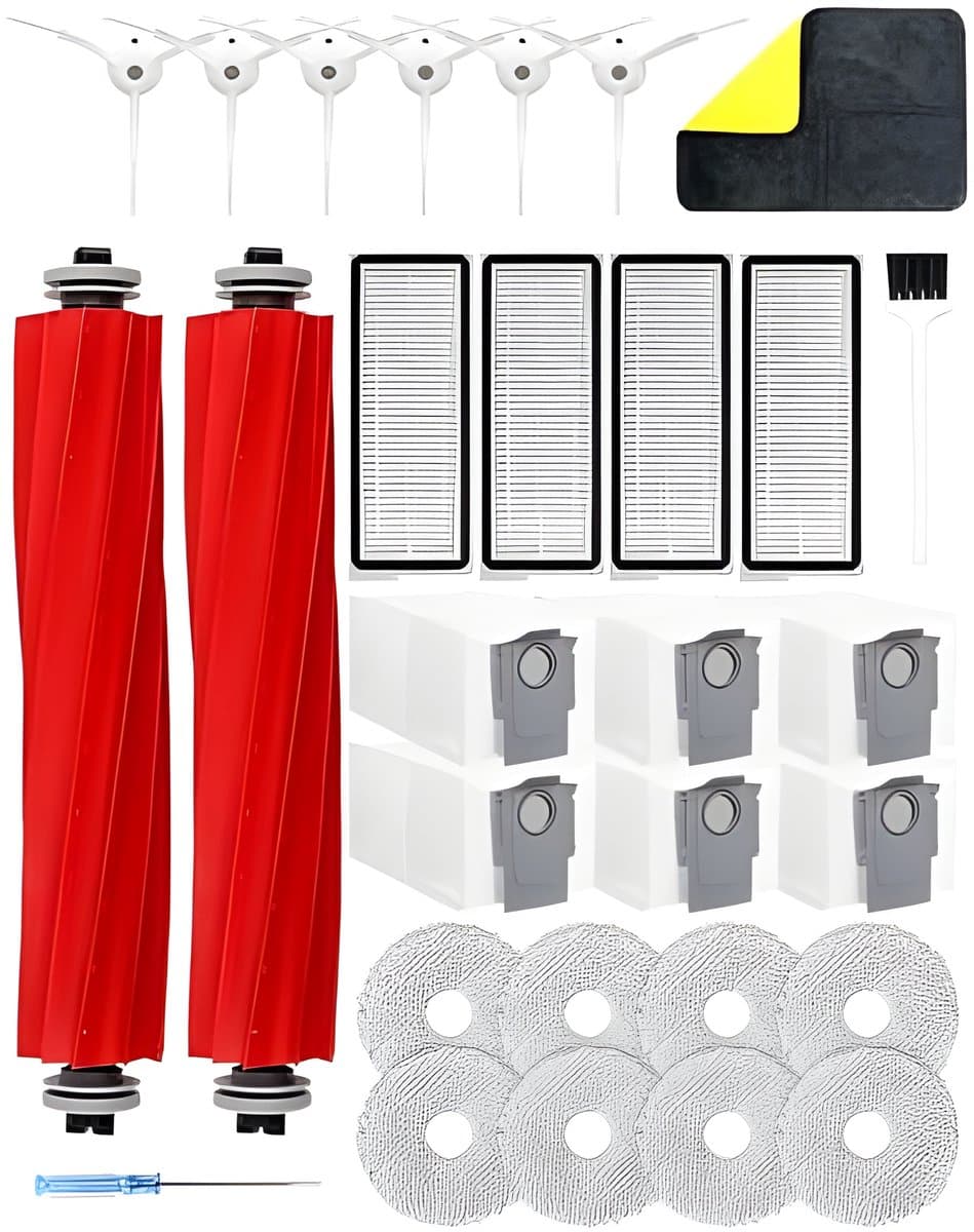 Accessoireset geschikt voor Roborock Qrevo pro/Qrevo maxv/Qrevo plus/Qrevo S — afbeelding 1