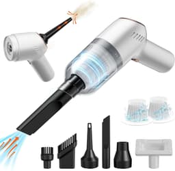 Draadloze Handstofzuiger 3 in 1 - 9000PA Zuigkracht, Snoerloos met Type-C Opladen voor Auto en Huis — thumbnail 1