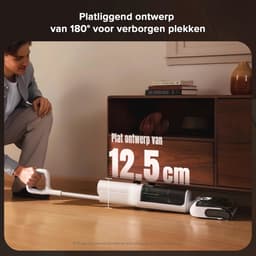 Draadloze all-in-one nat-droogstofzuiger - 20.000 Pa krachtige vloerreiniger met zelfreiniging en drogen — thumbnail 4