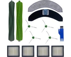 Accessoirespakket voor iRobot Roomba Combo 10 MAX - Filter/Dweil/Zijborstel/Afzuigrol