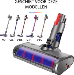 Nifkos Stofzuigermond geschikt voor Dyson V7, V8, V10 en V11 Steelstofzuiger – Stofzuigermondstuk - Zuigmond – Stofzuigeraccessoires – Opzetstuk Mondstuk — thumbnail 4