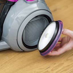 TZS First Austria Stofzuiger - Zakloze Stofzuiger - 800W - Vacuum Cleaner Zakloos - Sterke Zuigkracht - Roze — thumbnail 5