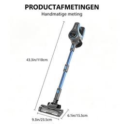 Draadloze Stofzuiger, 6 IN 1 Lichtgewicht Steelstofzuiger, Krachtige Zuigkracht van 15 kPa, Oplaadbare Draadloze Stofzuiger Voor Hardhouten Vloeren en Dierenharen — thumbnail 2