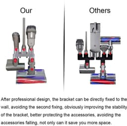 Wandbevestiging voor Dyson Stofzuiger met Accessoire Houder — thumbnail 3
