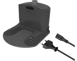 casalora - Oplaadstation – Oplaadstandaard accessoires compatibel met iRobot Roomba E5 E6 I1 I3 I4 I6 I7 I8 500 600 700 800 900 serie stofzuiger – Met netsnoer – Zwart