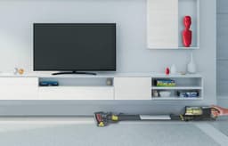 Draadloze Steelstofzuiger - Compacte Reiniger - Huis Reinigen - Verlichte Zuigmond - 40 Min Looptijd - Zwart Limoengroen — thumbnail 4