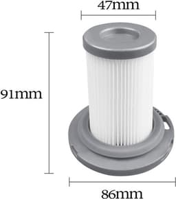 2 Pack ZR009005 Vervangfilters voor Rowenta - Filter voor Rowenta X-Force Flex 8.60 - Reserveonderdelen voor RH9611 RH9637 RH9638 RH9639 - Stofzuiger Vervangfilter voor X-PERT 6.60 — thumbnail 3