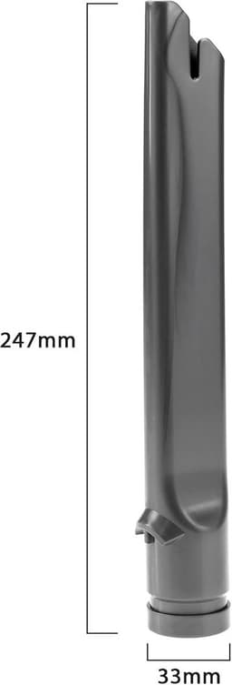 Crevice tool voor stofzuiger - ultra-dun - geschikt voor Dyson DC45 DC46 DC58 V6 - ideaal voor krappe hoeken - ShopVlot — thumbnail 3