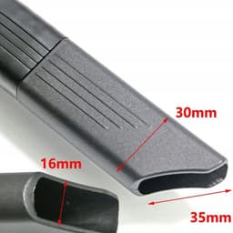 Rosfix Spleetmond Vervanging - Flexibele 58,5cm - ABS Rubber, Grote Openingen — thumbnail 5