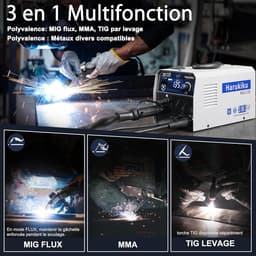 Lasapparaat zonder gas - Metaalbewerking machine - Metaal verbinden - 3-in-1 functie - 29.5 cm - Zwart — thumbnail 4