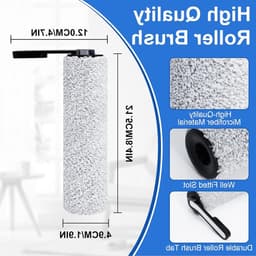 Vervangende Borstels voor Tineco Vloerreiniger - 2 Borstels + 1 Schoonmaakborstel voor Efficiënt Gebruik van Stofzuiger en Vloerreiniger — thumbnail 5