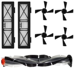 Geschikt voor Neato D-serie stofzuigeraccessoires: hoofdborstel, zijborstel en filter. — thumbnail 1