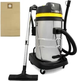 5X Stofzuigerzakken 60 Liter Universeel voor Grote Stofzuigers - Dubbele Filtratie — thumbnail 1