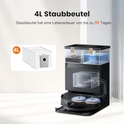 14 stofzakken voor Ecovacs Deebot X8/X9/T50/T80 Omni robotstofzuiger - 4 liter - Compatibel met X8 Pro Omni, X9 Pro Omni, T50 Pro Omni, T30C Pro Omni, X11 Pro Omni - PromoHome — thumbnail 3