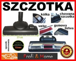 Zanussi Stofzuigerborstel met Rubberen Strip - 32mm Buisdiameter — thumbnail 2