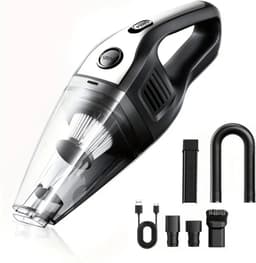 Bovista Kruimeldief - Handstofzuiger - Snoerloos - Draadloos - Auto Stofzuiger - Caravan - Best Verkocht - Car Vacuum Cleaner - Geel — thumbnail 2