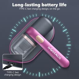 Aspiratore Portatile Battimaterasso ConSterilizzazione UV-C - Rimuove Polvere e Allergeni - per Materassi — thumbnail 4