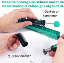 929D-V Elektrische Desoldeerbout: Efficiënt Desolderen Met Korte Laadgreep En Diverse Sproeiers — thumbnail 3