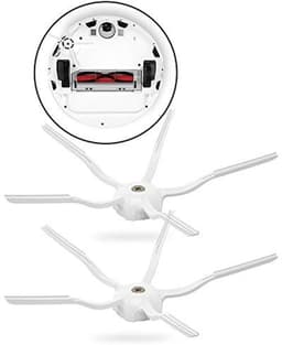 Allecto - Soft Glue Side Brushes - Vervangende Borstels - Wit - Geschikt voor Roborock S5 S6 S7 Q7 S8 - Hoogwaardige Kwaliteit — thumbnail 4