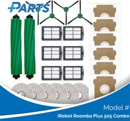iRobot Roomba Plus 505 Combo Onderhoudsset (Plus.Parts® alternatief voor 4849962) — thumbnail 1