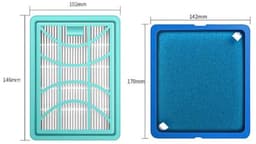 Twee filters Geschikt voor Philips PowerPro Expert FC9742/09, FC9743/09, FC9744/09, FC9745/09 en FC9746/09. — thumbnail 2