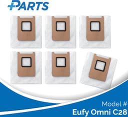Eufy Omni C28 Stofzakken (6 Stuks, Plus.Parts® alternatief voor T29YQA20) — thumbnail 1