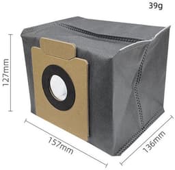 15-delige set accessoires geschikt voor X10 PRO OMNI robotstofzuiger: rolborstel, zijborstel, filter, dweil en stofzak — thumbnail 5