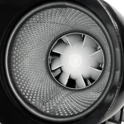 Stofzuiger - Afzuiger Ventilator - Lucht Zuiveren - Stil Ontwerp - 125 mm Diameter - Zwart — thumbnail 3