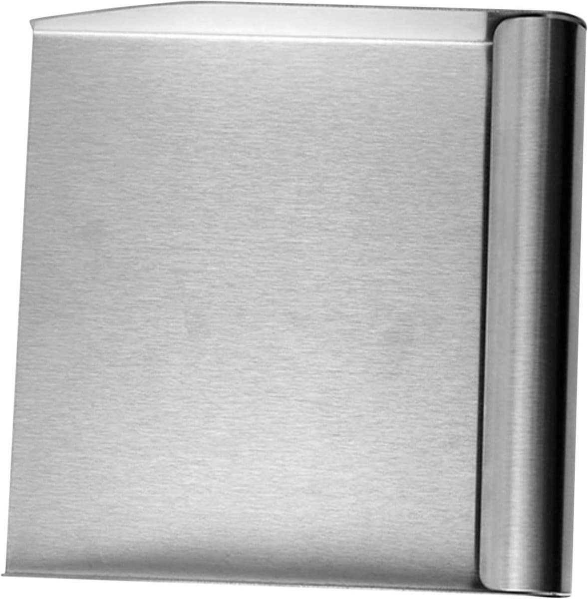Stofblik RVS - Metalen Schep - Kantoor Schoonmaken - Gladde Afwerking - 15 cm breed - Zilver — afbeelding 1