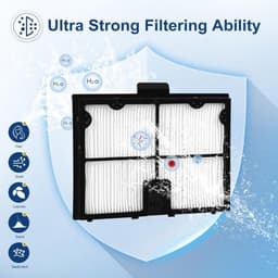 Dailygoods- Filtermand Super Fijne Vervanging - Filter Koffiezetapparaten - Filterpomp Zwembad - Filter Jacuzzi - Filter Drinkfontein Kat - Compatibel met Dolfijn CC S50/S100 — thumbnail 3